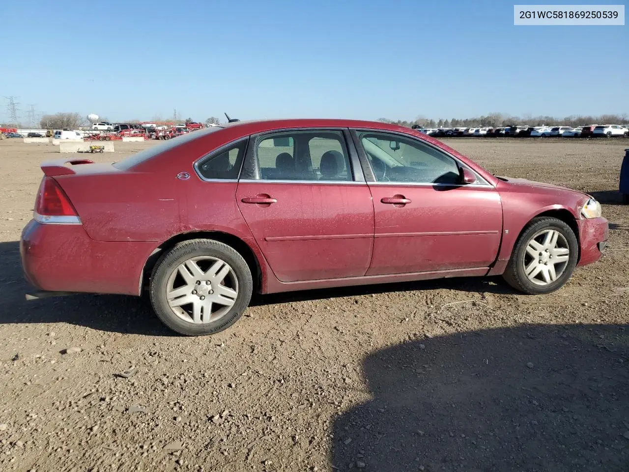 2G1WC581869250539 2006 Chevrolet Impala Lt