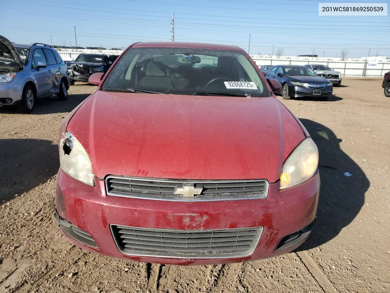 2G1WC581869250539 2006 Chevrolet Impala Lt