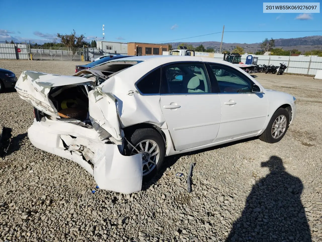 2G1WB55K069276097 2006 Chevrolet Impala Ls