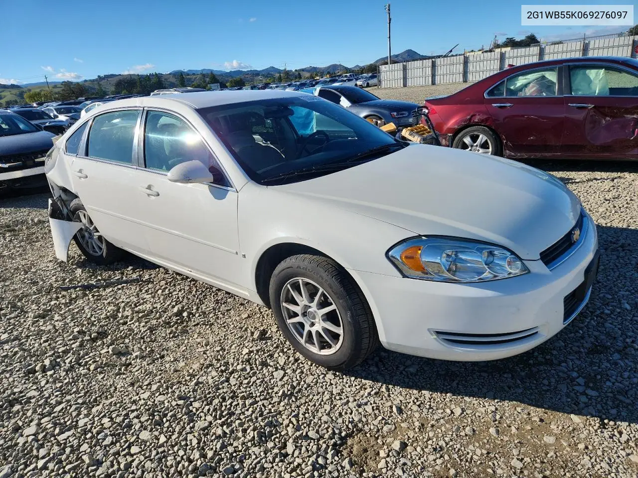 2G1WB55K069276097 2006 Chevrolet Impala Ls