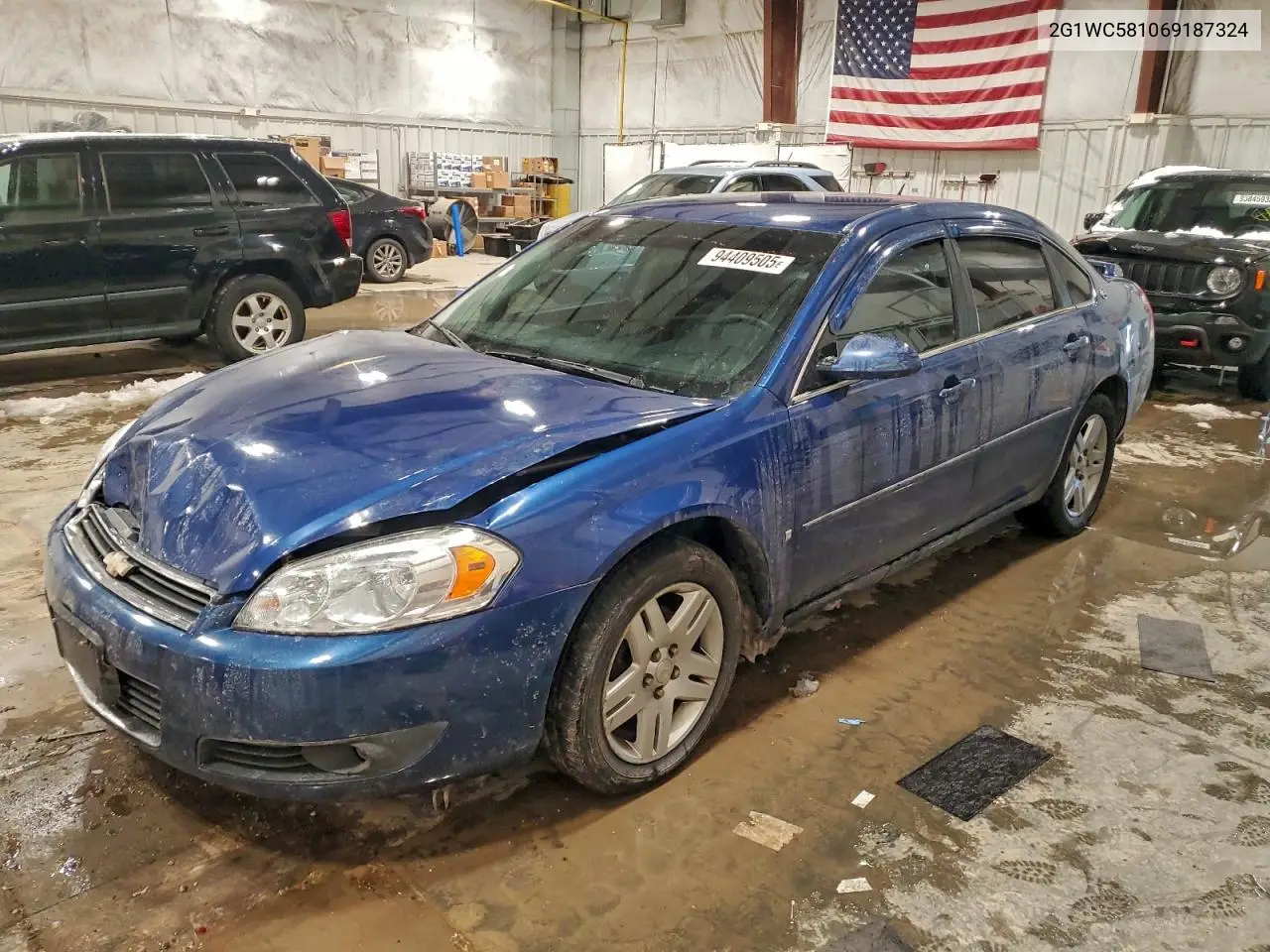 2G1WC581069187324 2006 Chevrolet Impala Lt