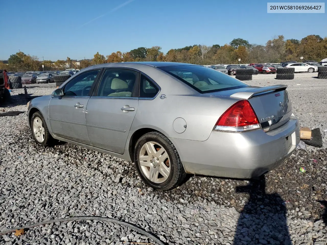 2G1WC581069266427 2006 Chevrolet Impala Lt