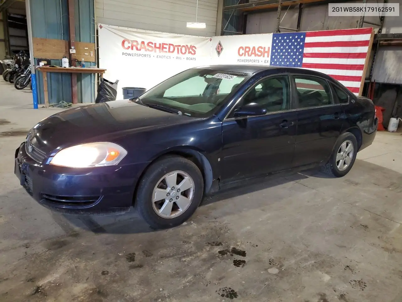 2G1WB58K179162591 2007 Chevrolet Impala Ls