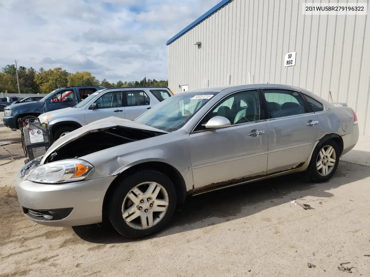 2G1WU58R279196322 2007 Chevrolet Impala Ltz