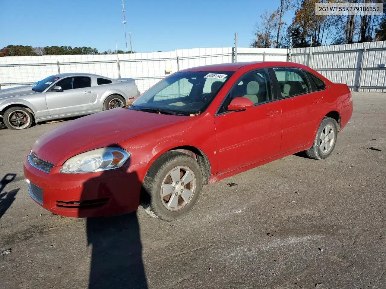 2G1WT55K279186352 2007 Chevrolet Impala Lt