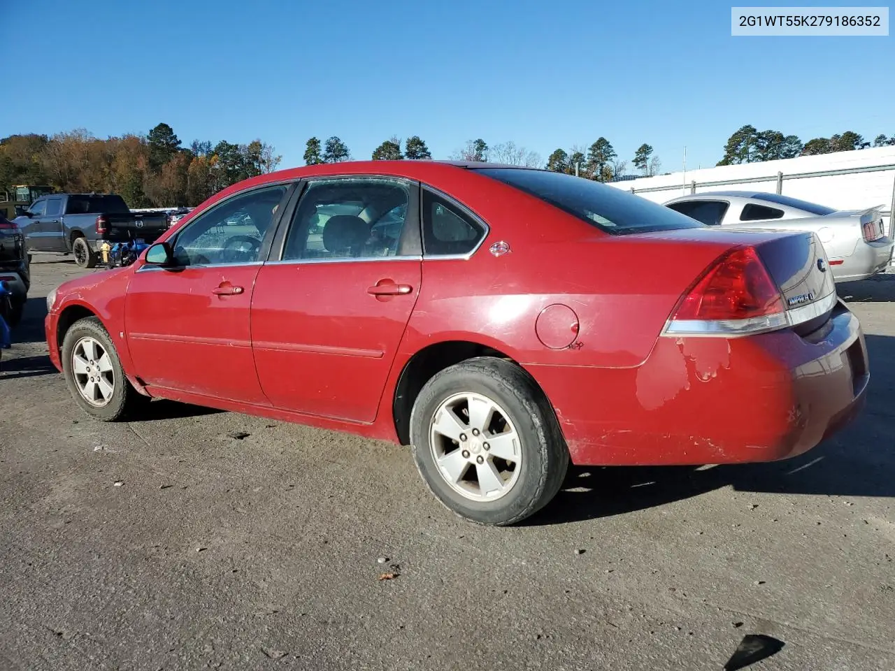 2G1WT55K279186352 2007 Chevrolet Impala Lt