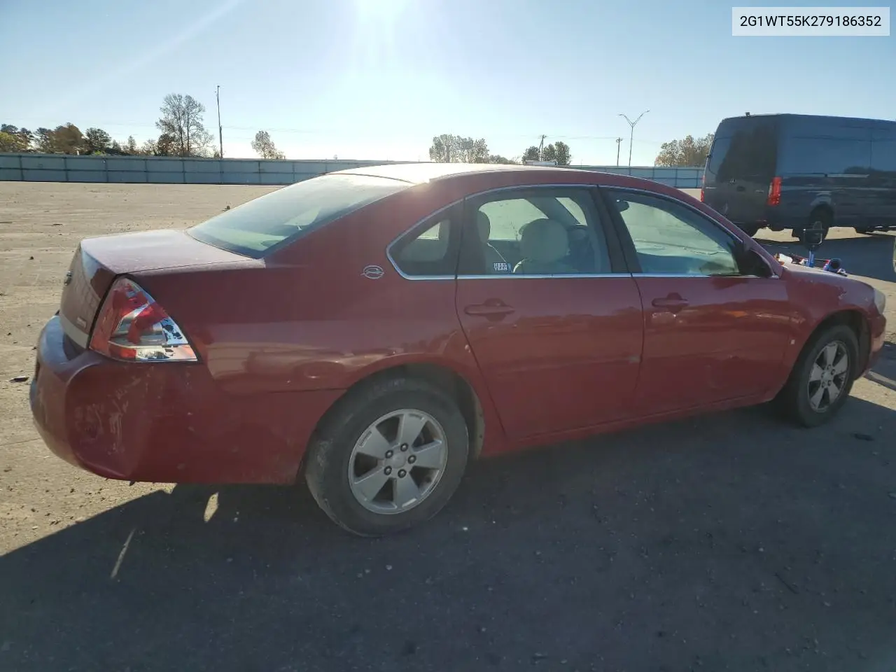 2G1WT55K279186352 2007 Chevrolet Impala Lt