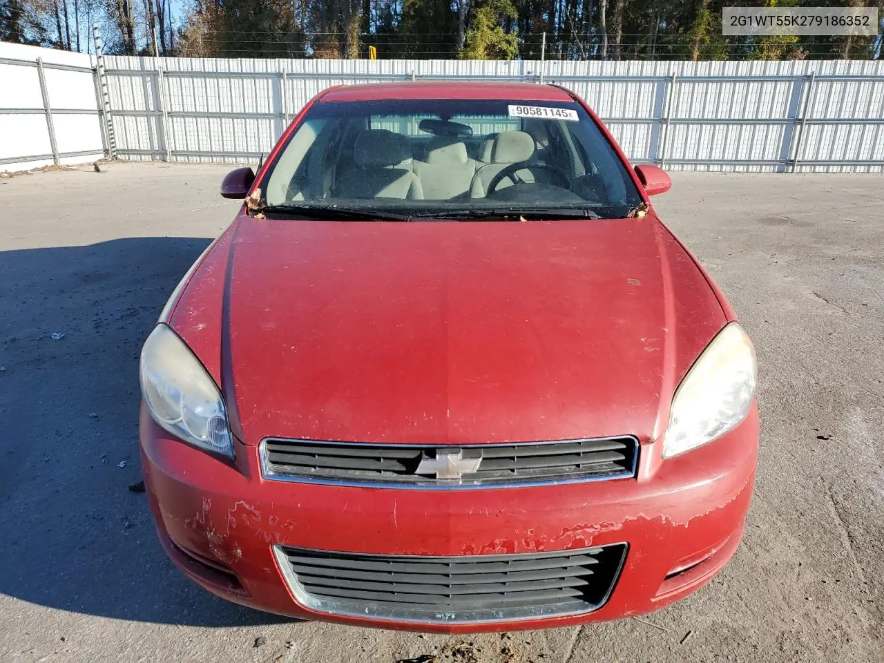 2G1WT55K279186352 2007 Chevrolet Impala Lt