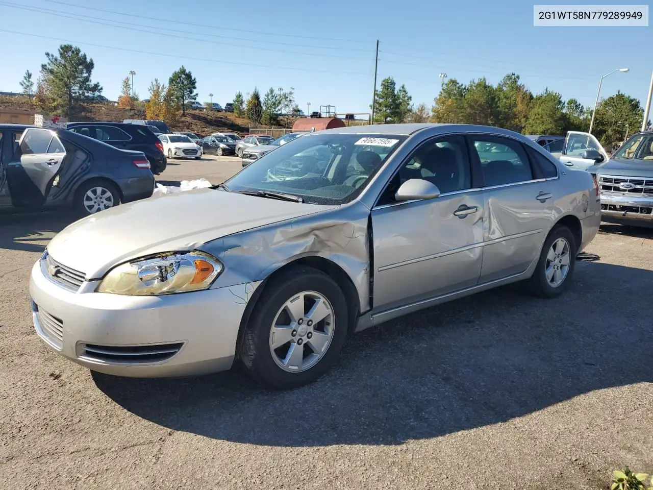 2G1WT58N779289949 2007 Chevrolet Impala Lt