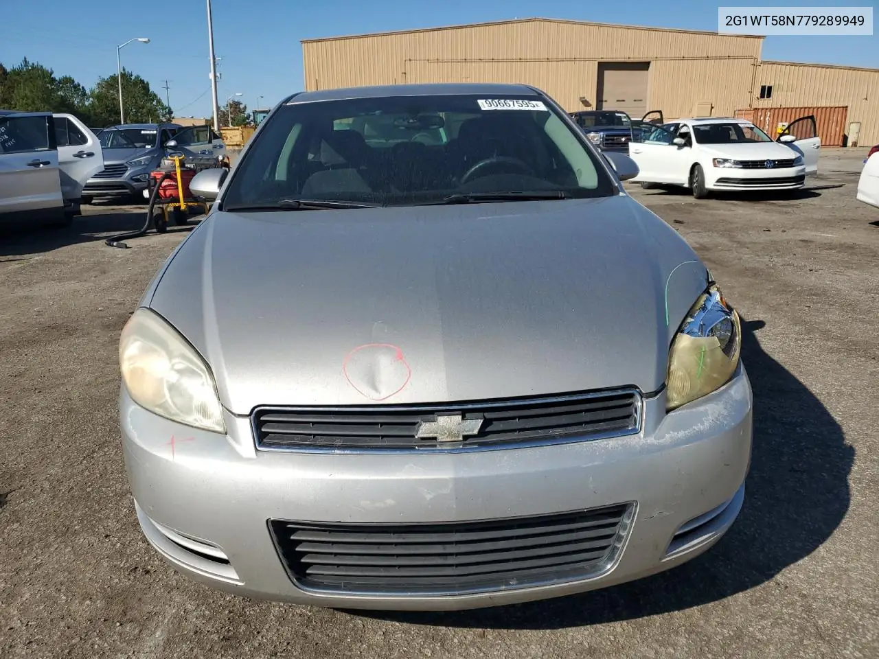 2G1WT58N779289949 2007 Chevrolet Impala Lt