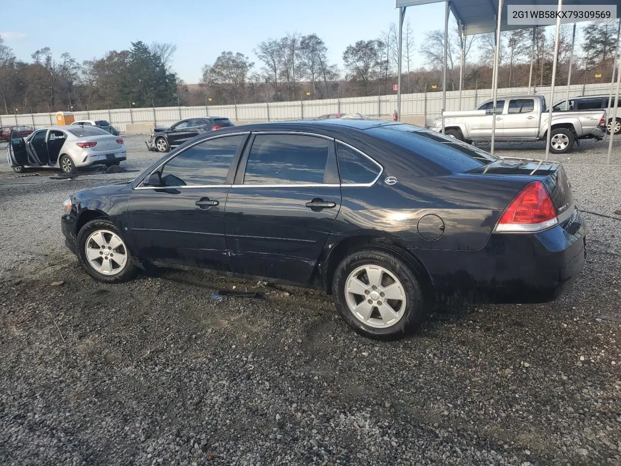 2G1WB58KX79309569 2007 Chevrolet Impala Ls