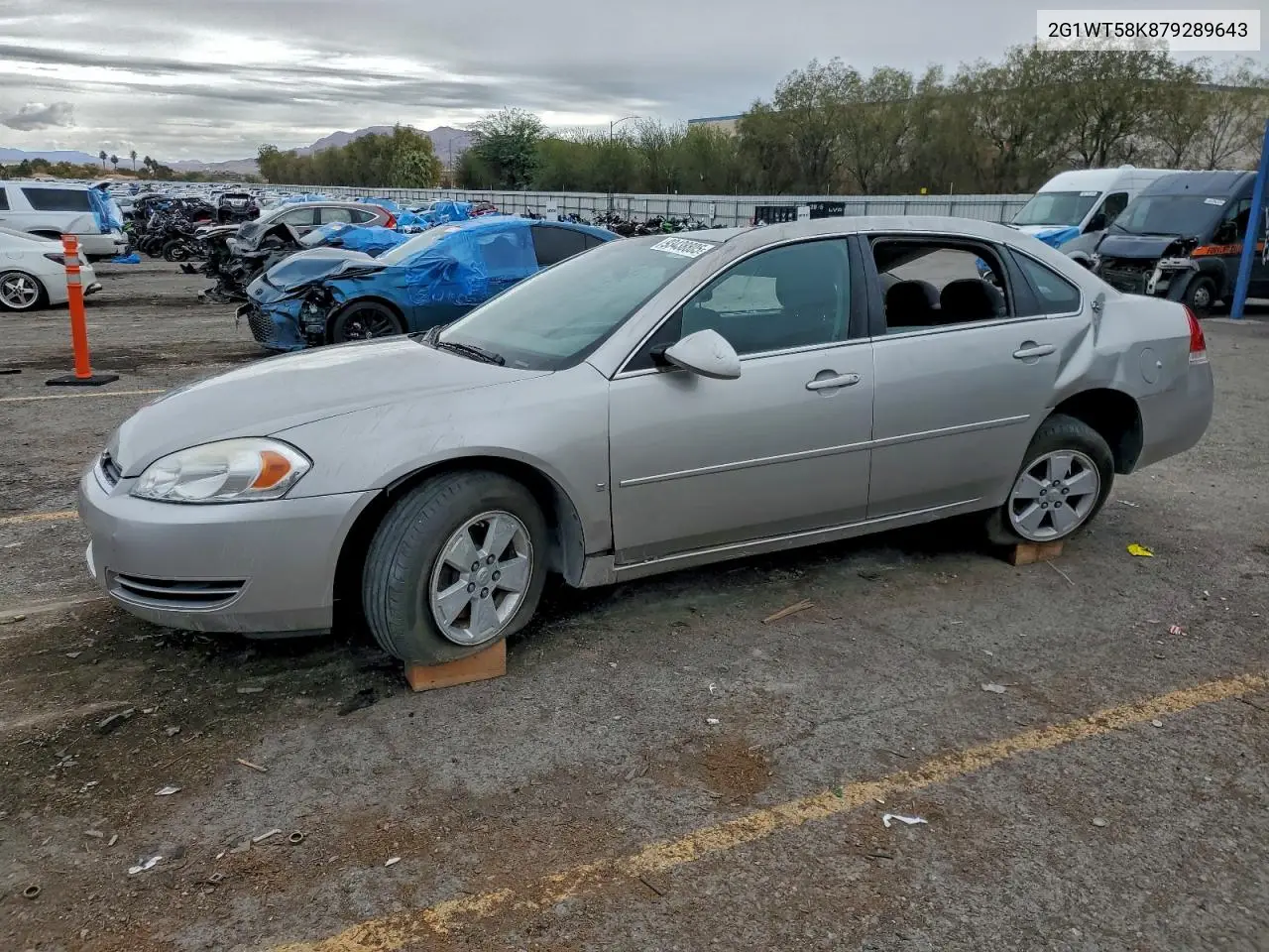 2G1WT58K879289643 2007 Chevrolet Impala Lt