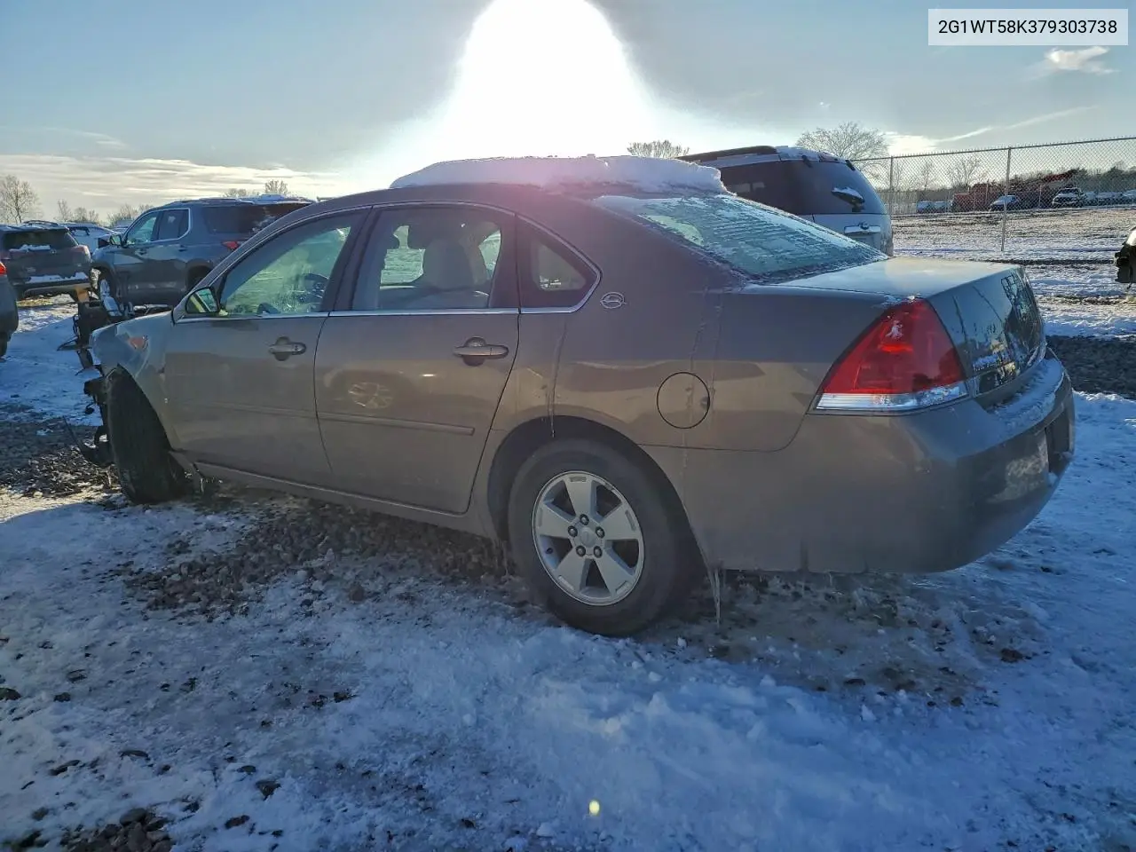 2G1WT58K379303738 2007 Chevrolet Impala Lt