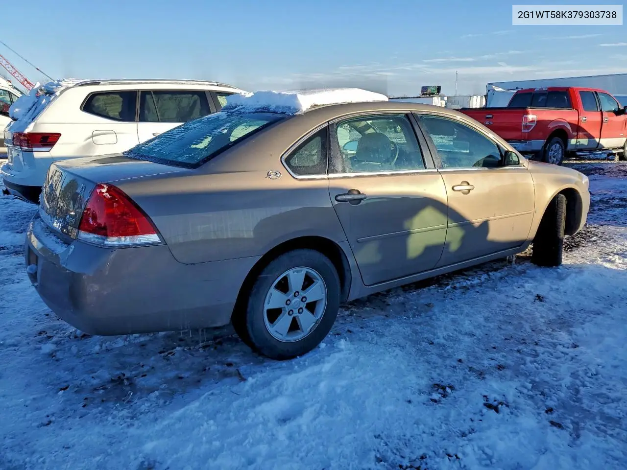 2G1WT58K379303738 2007 Chevrolet Impala Lt