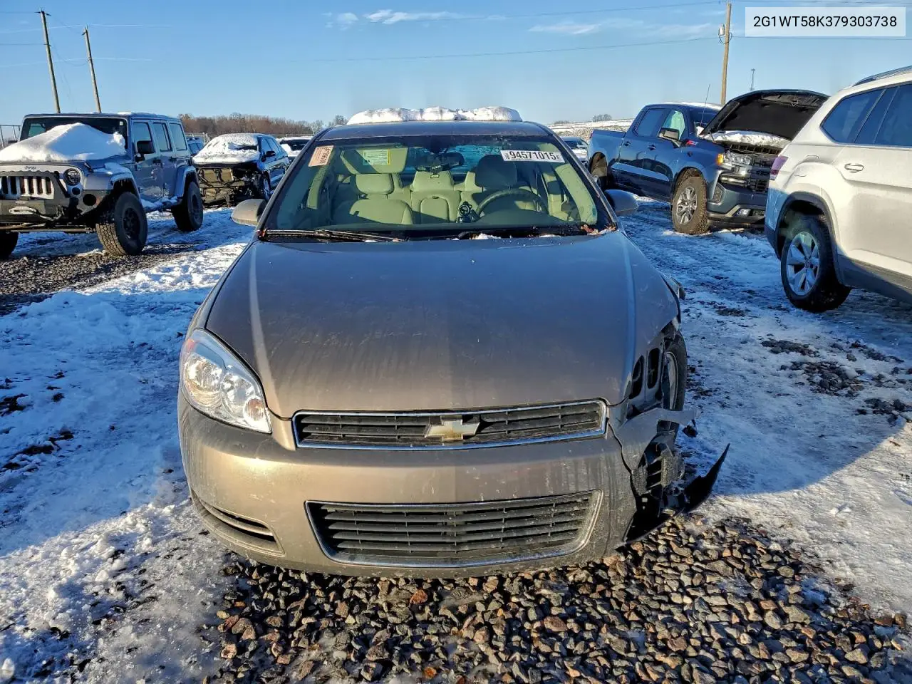 2G1WT58K379303738 2007 Chevrolet Impala Lt