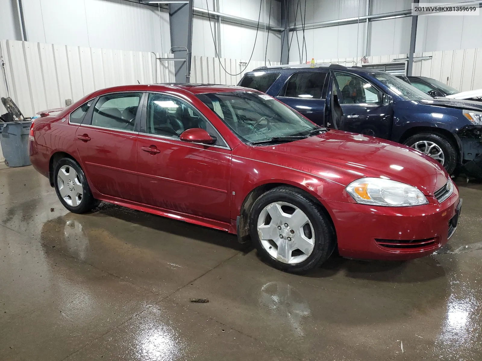 2008 Chevrolet Impala 50Th Anniversary VIN: 2G1WV58KX81359699 Lot: 66487394