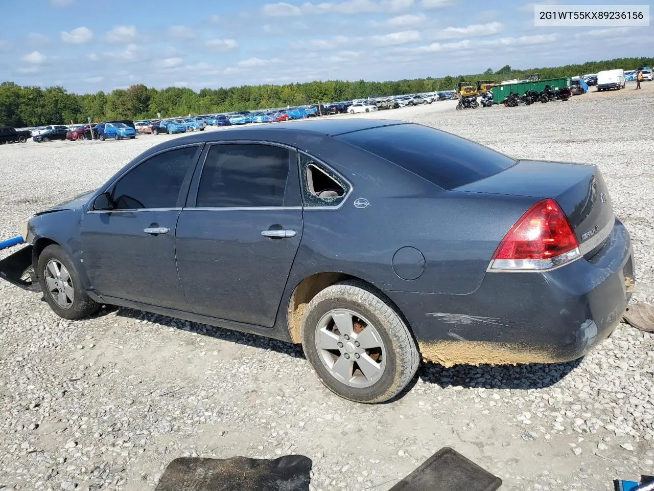 2G1WT55KX89236156 2008 Chevrolet Impala Lt