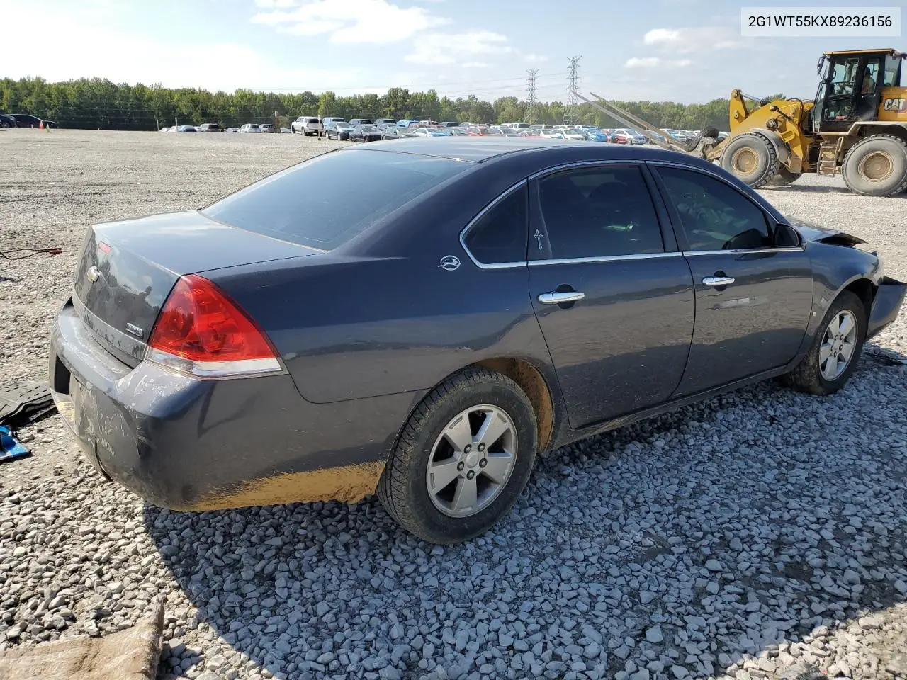 2G1WT55KX89236156 2008 Chevrolet Impala Lt