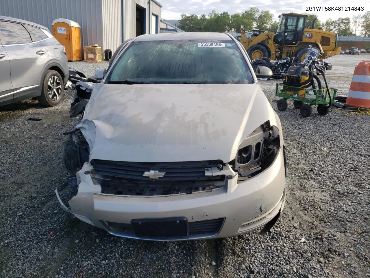 2G1WT58K481214843 2008 Chevrolet Impala Lt