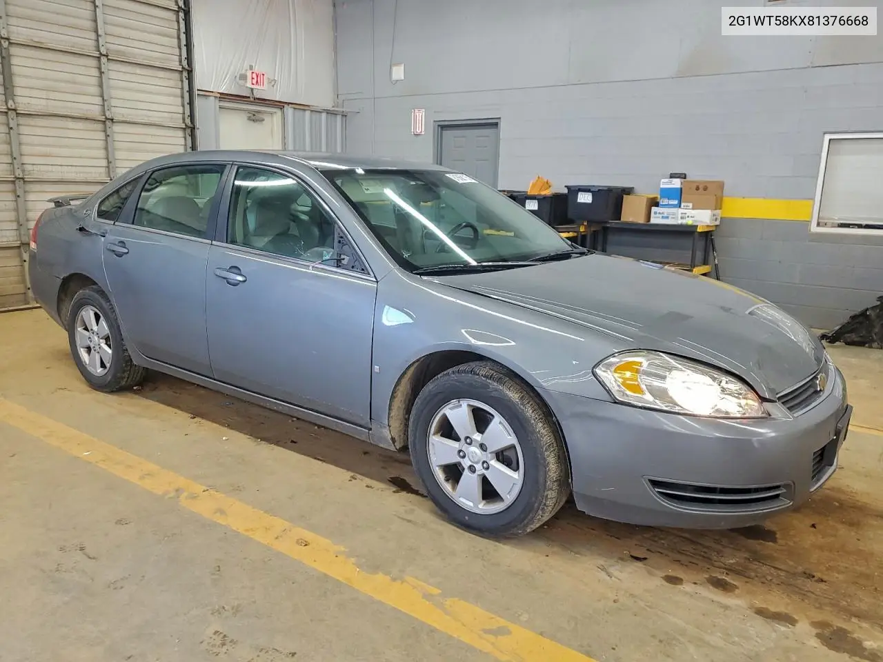 2G1WT58KX81376668 2008 Chevrolet Impala Lt