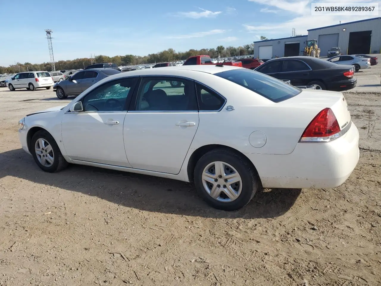 2G1WB58K489289367 2008 Chevrolet Impala Ls