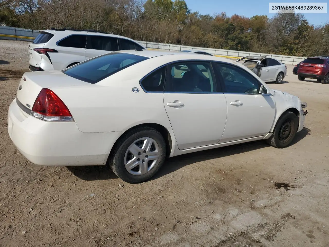 2G1WB58K489289367 2008 Chevrolet Impala Ls