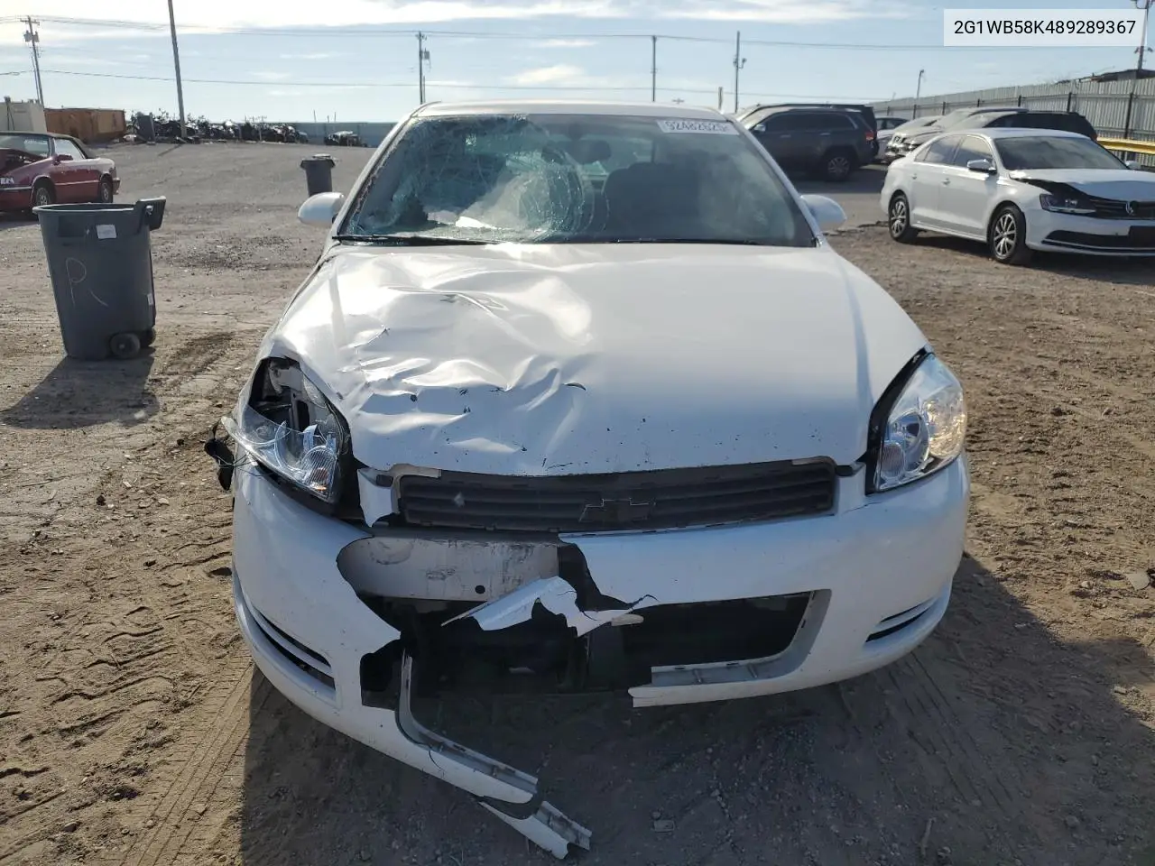 2G1WB58K489289367 2008 Chevrolet Impala Ls