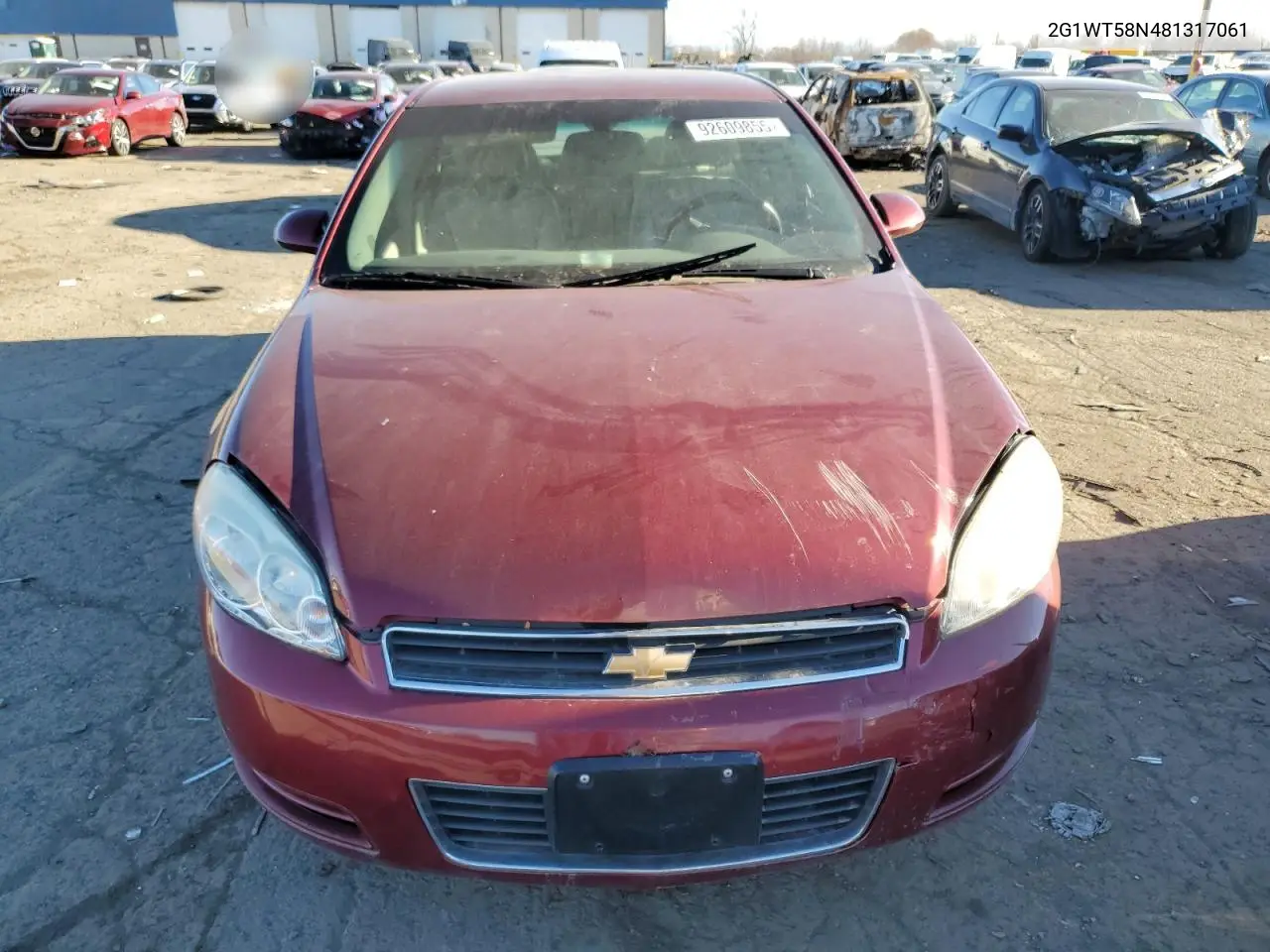 2G1WT58N481317061 2008 Chevrolet Impala Lt