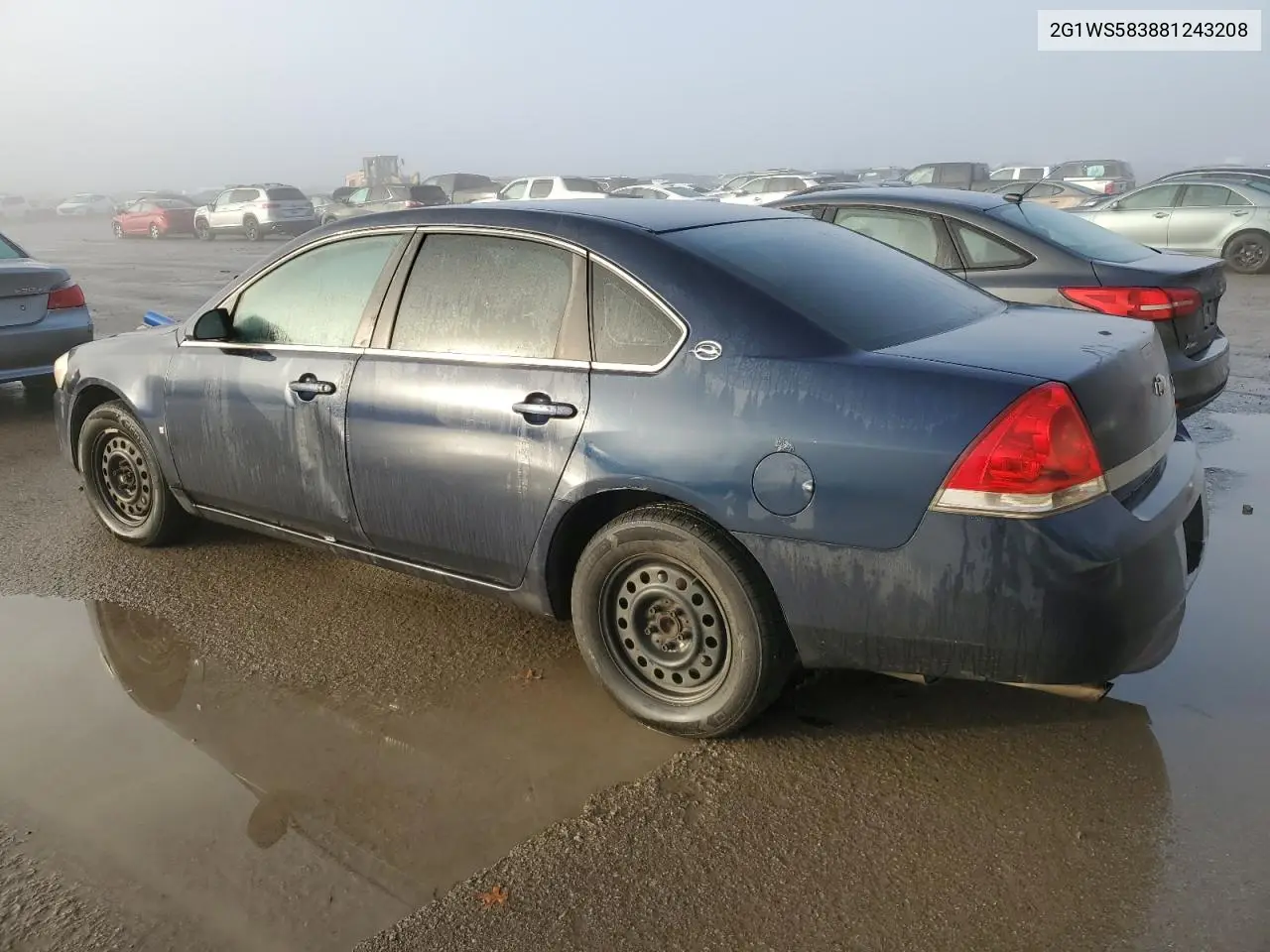 2G1WS583881243208 2008 Chevrolet Impala Police