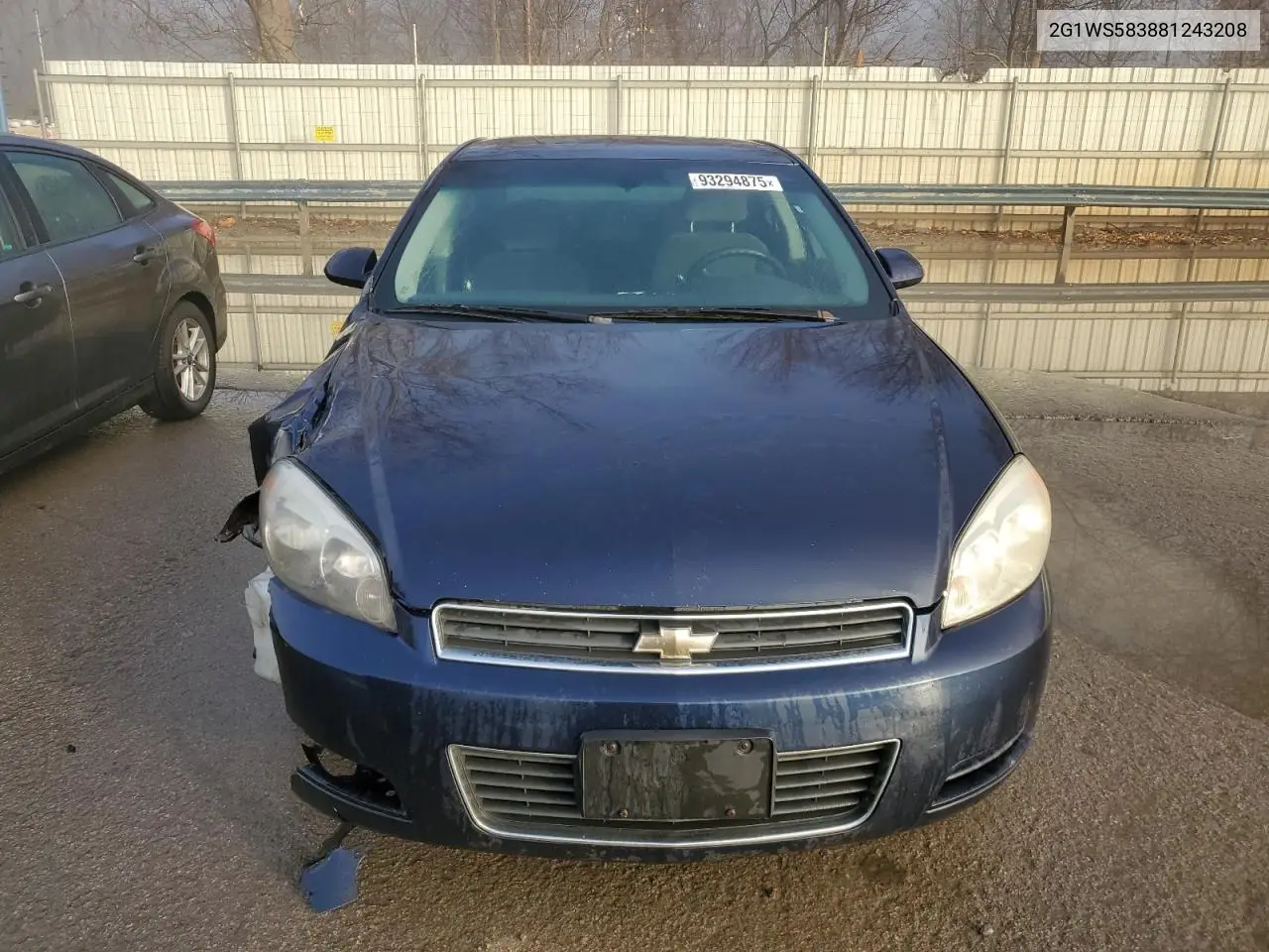 2G1WS583881243208 2008 Chevrolet Impala Police
