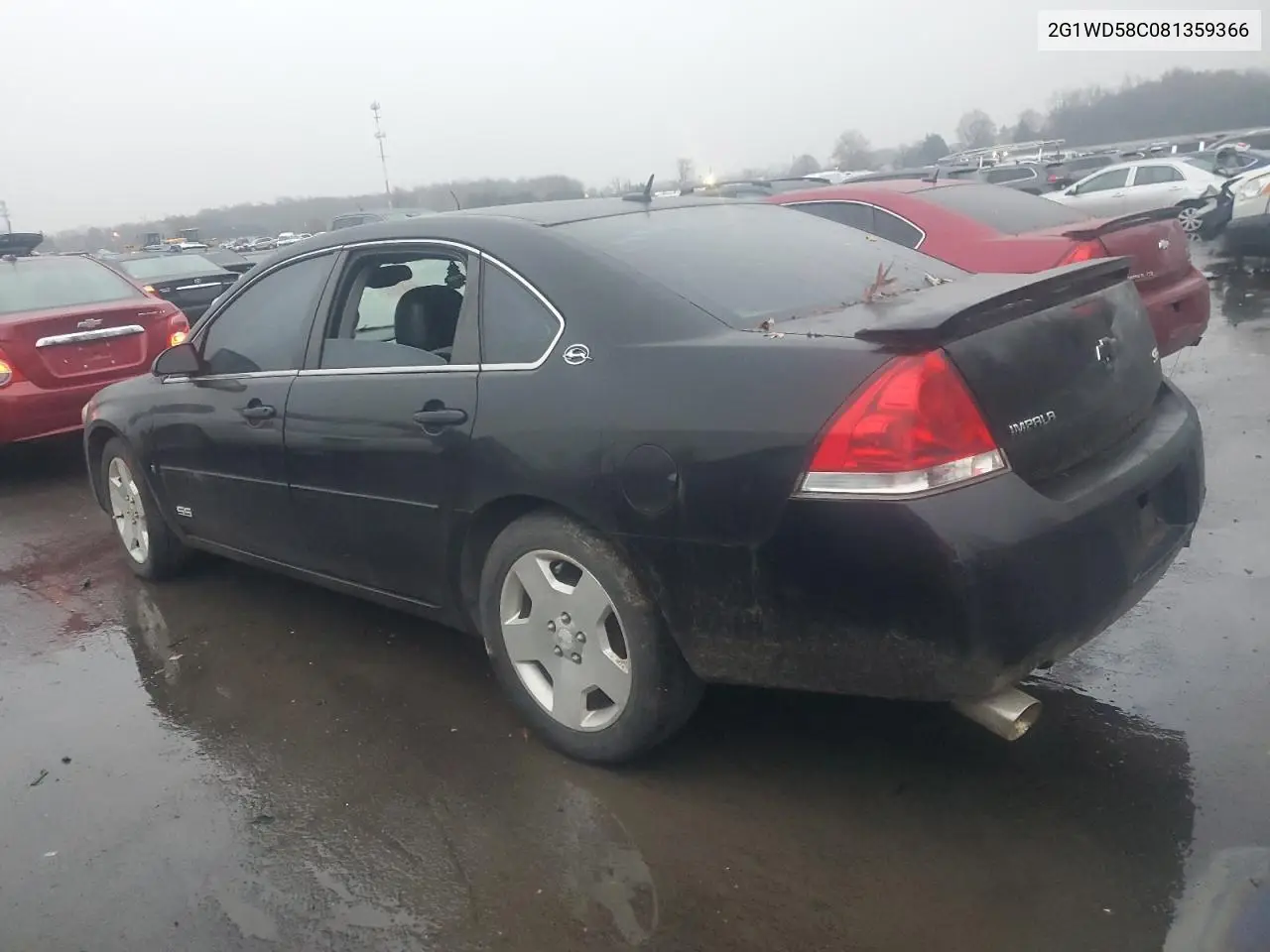 2G1WD58C081359366 2008 Chevrolet Impala Super Sport