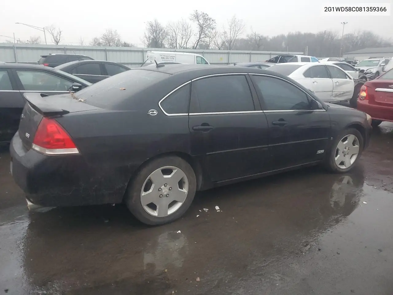 2G1WD58C081359366 2008 Chevrolet Impala Super Sport