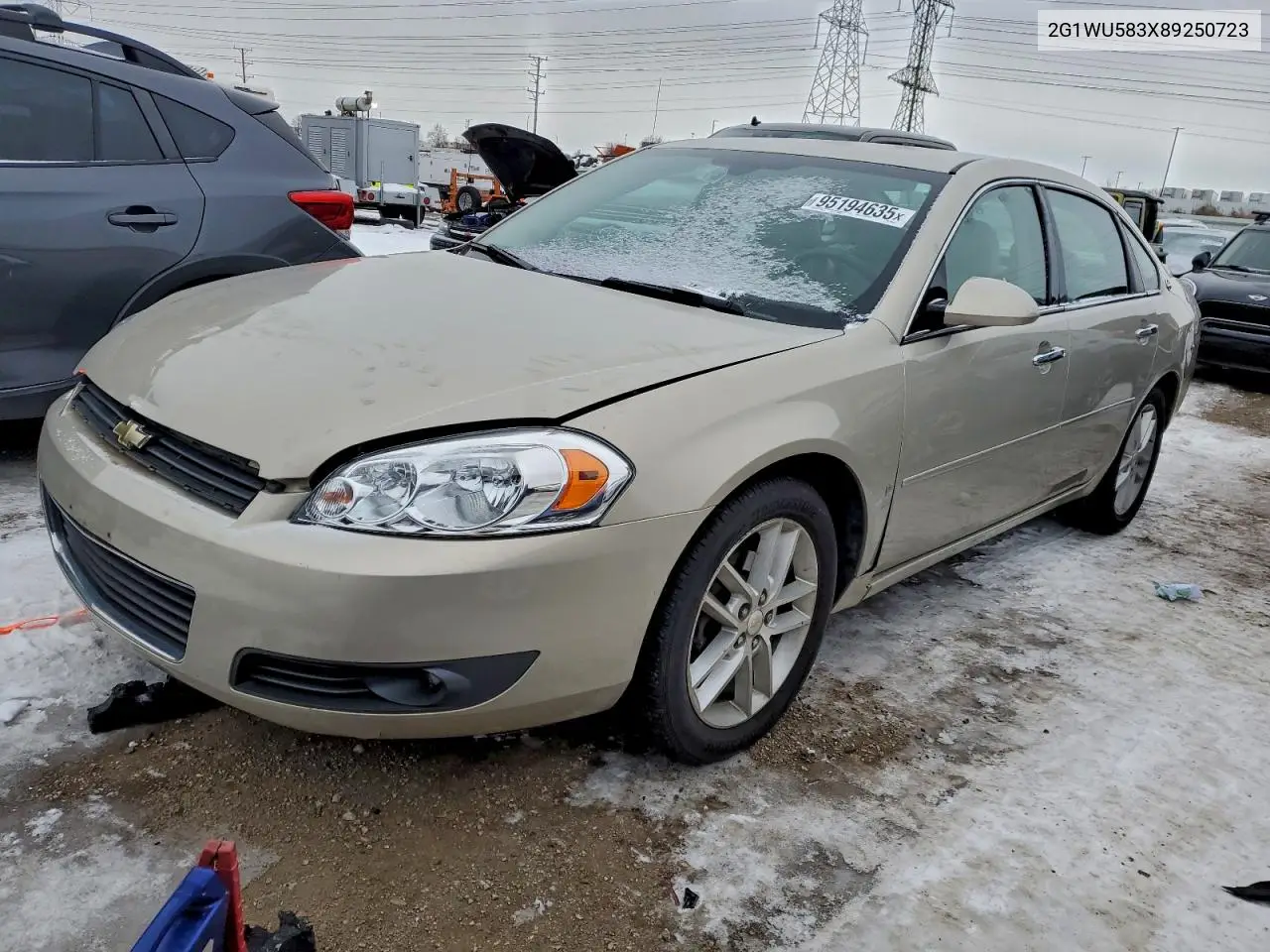 2G1WU583X89250723 2008 Chevrolet Impala Ltz