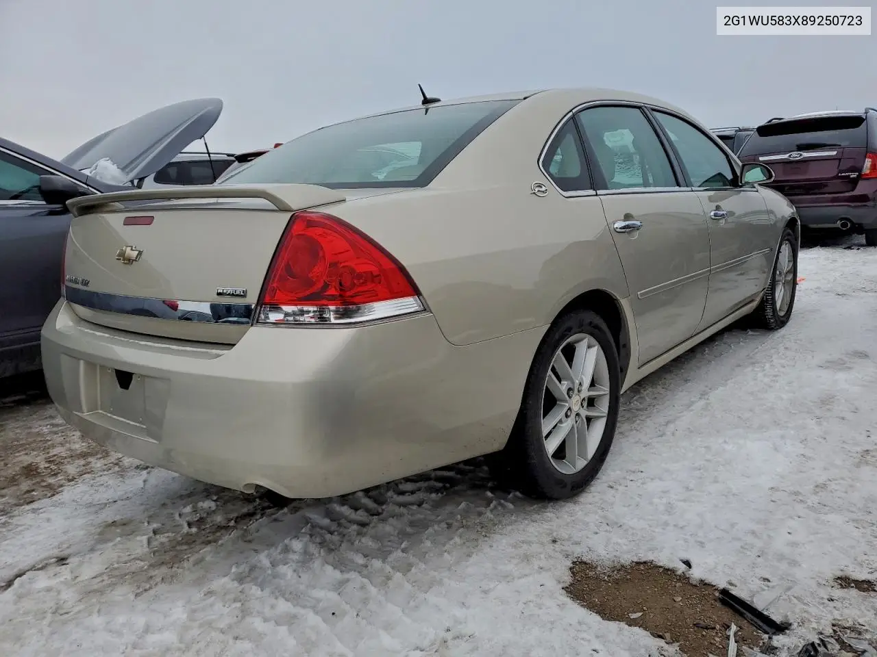 2G1WU583X89250723 2008 Chevrolet Impala Ltz