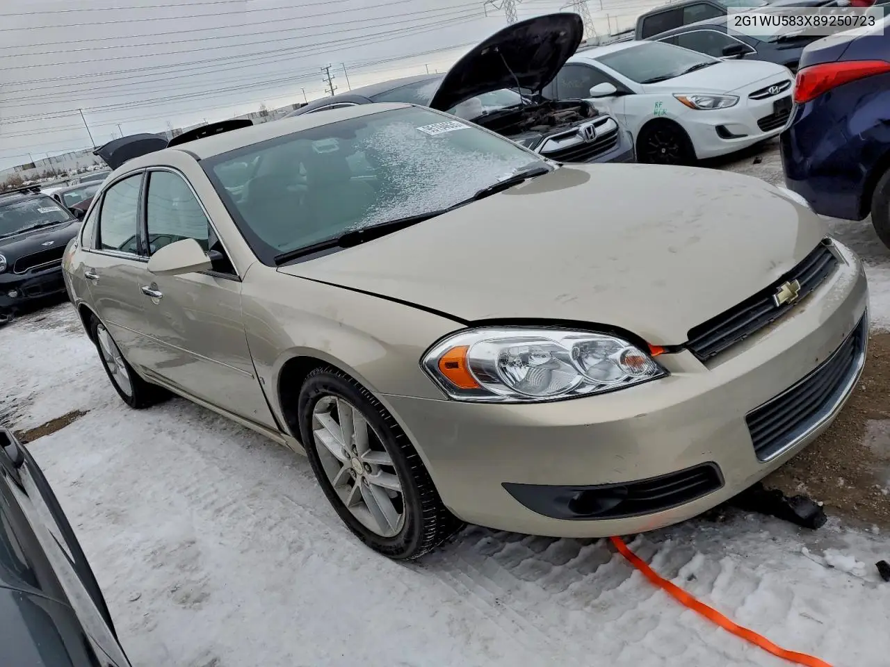2G1WU583X89250723 2008 Chevrolet Impala Ltz