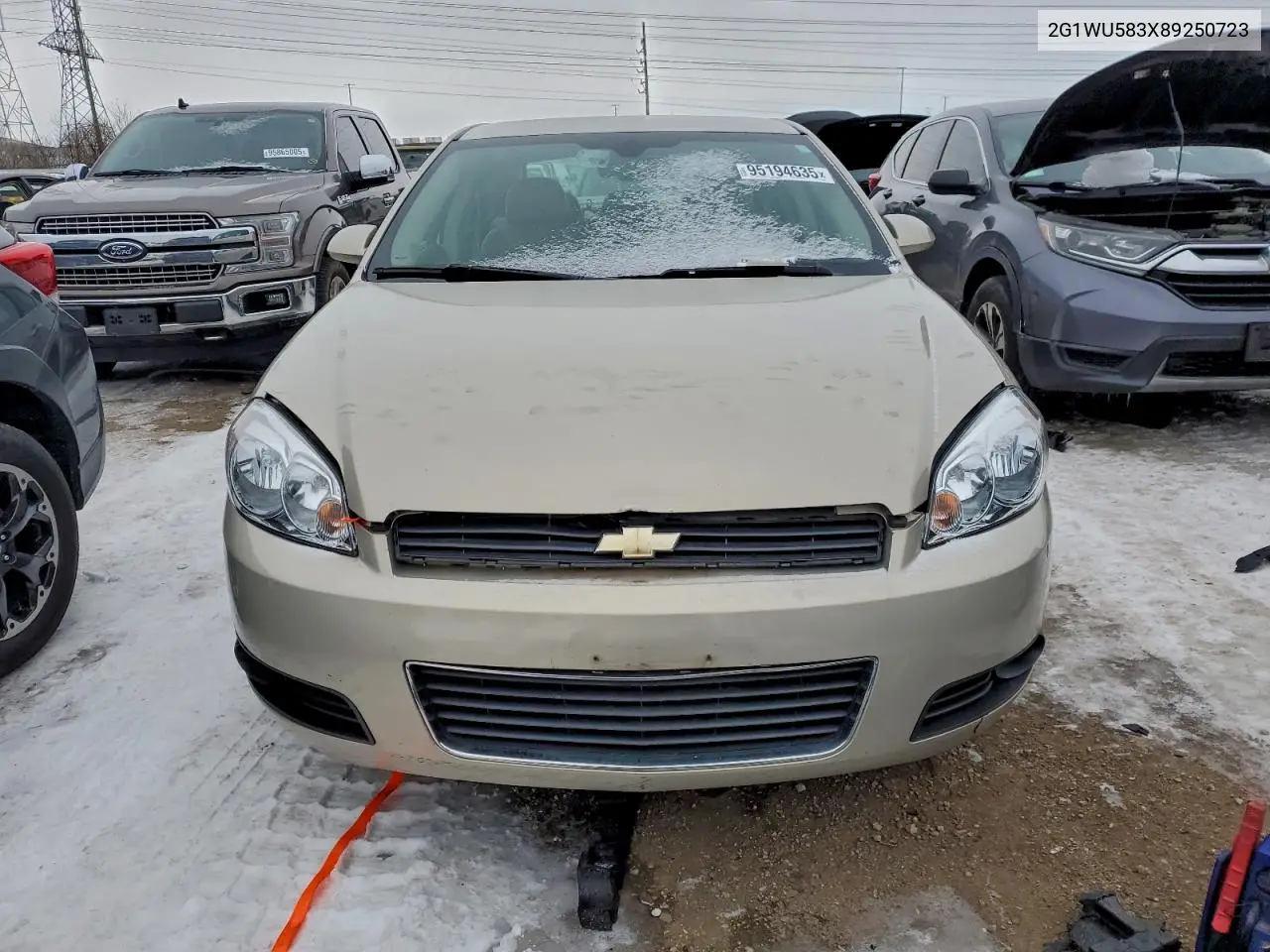 2G1WU583X89250723 2008 Chevrolet Impala Ltz