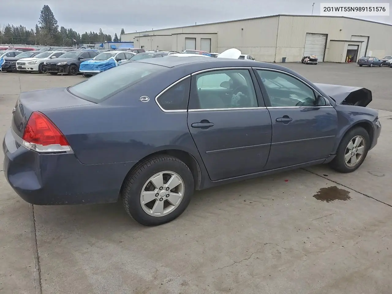 2G1WT55N989151576 2008 Chevrolet Impala Lt