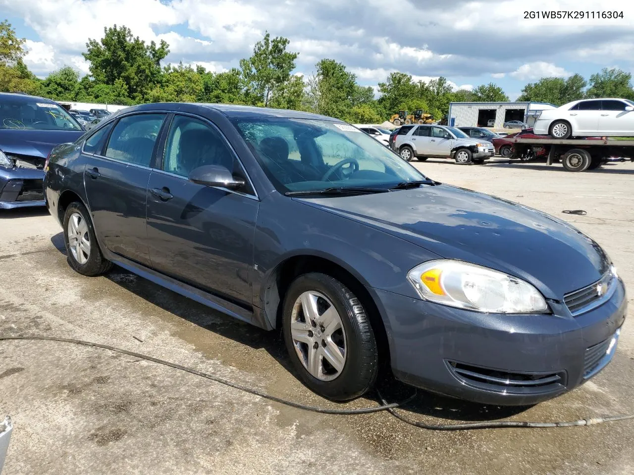 2009 Chevrolet Impala Ls VIN: 2G1WB57K291116304 Lot: 62929684