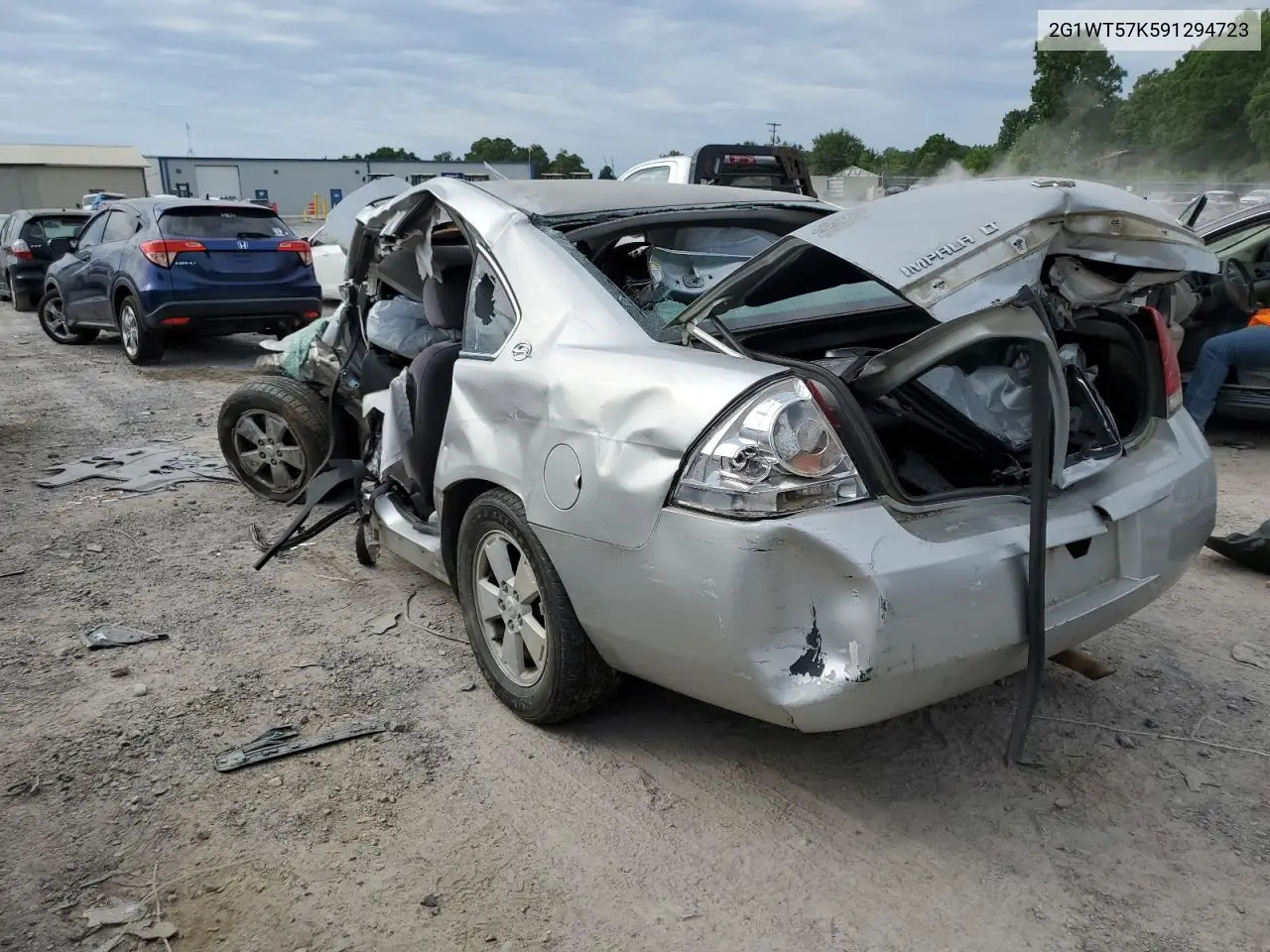 2G1WT57K591294723 2009 Chevrolet Impala 1Lt