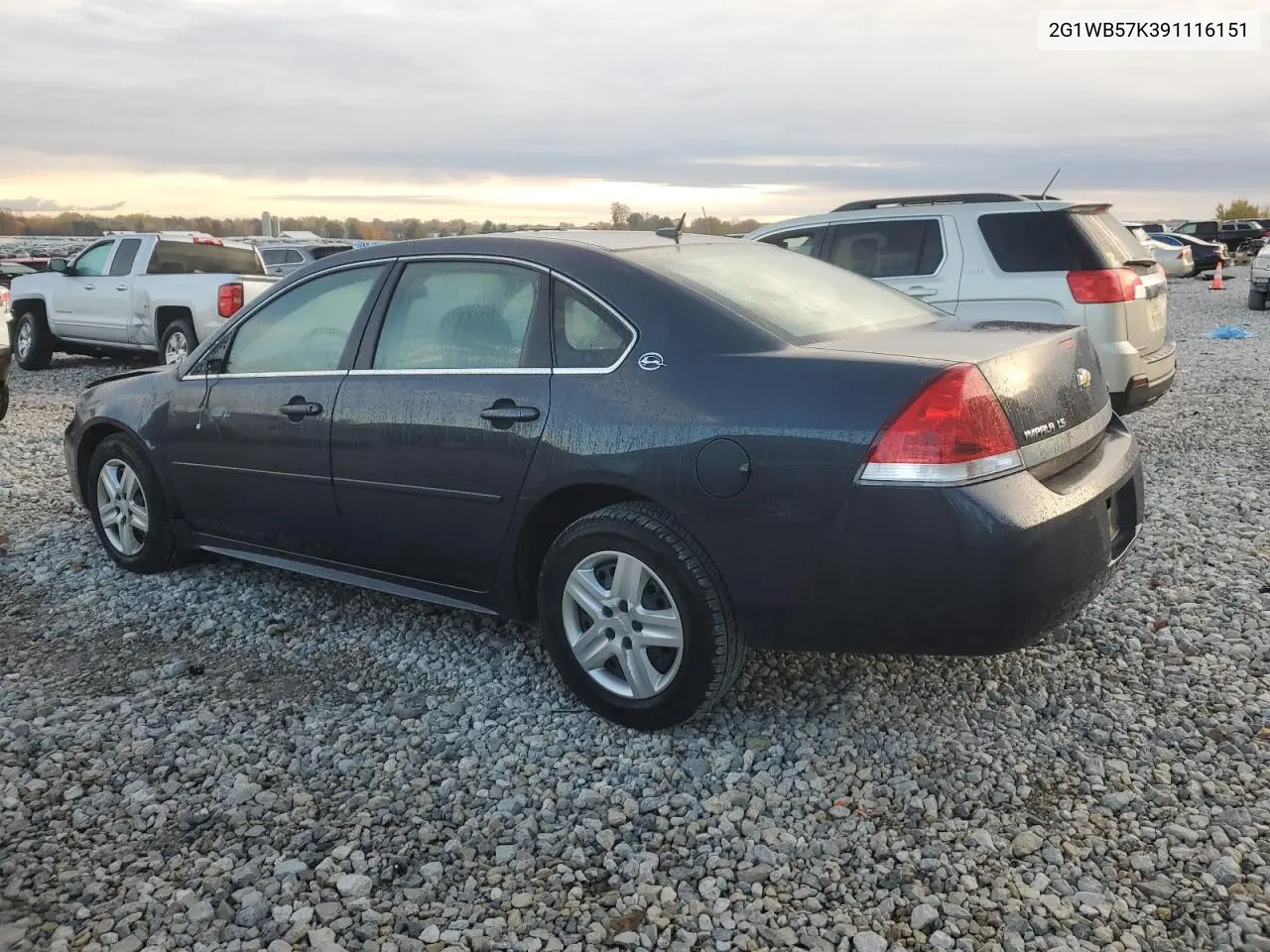 2G1WB57K391116151 2009 Chevrolet Impala Ls