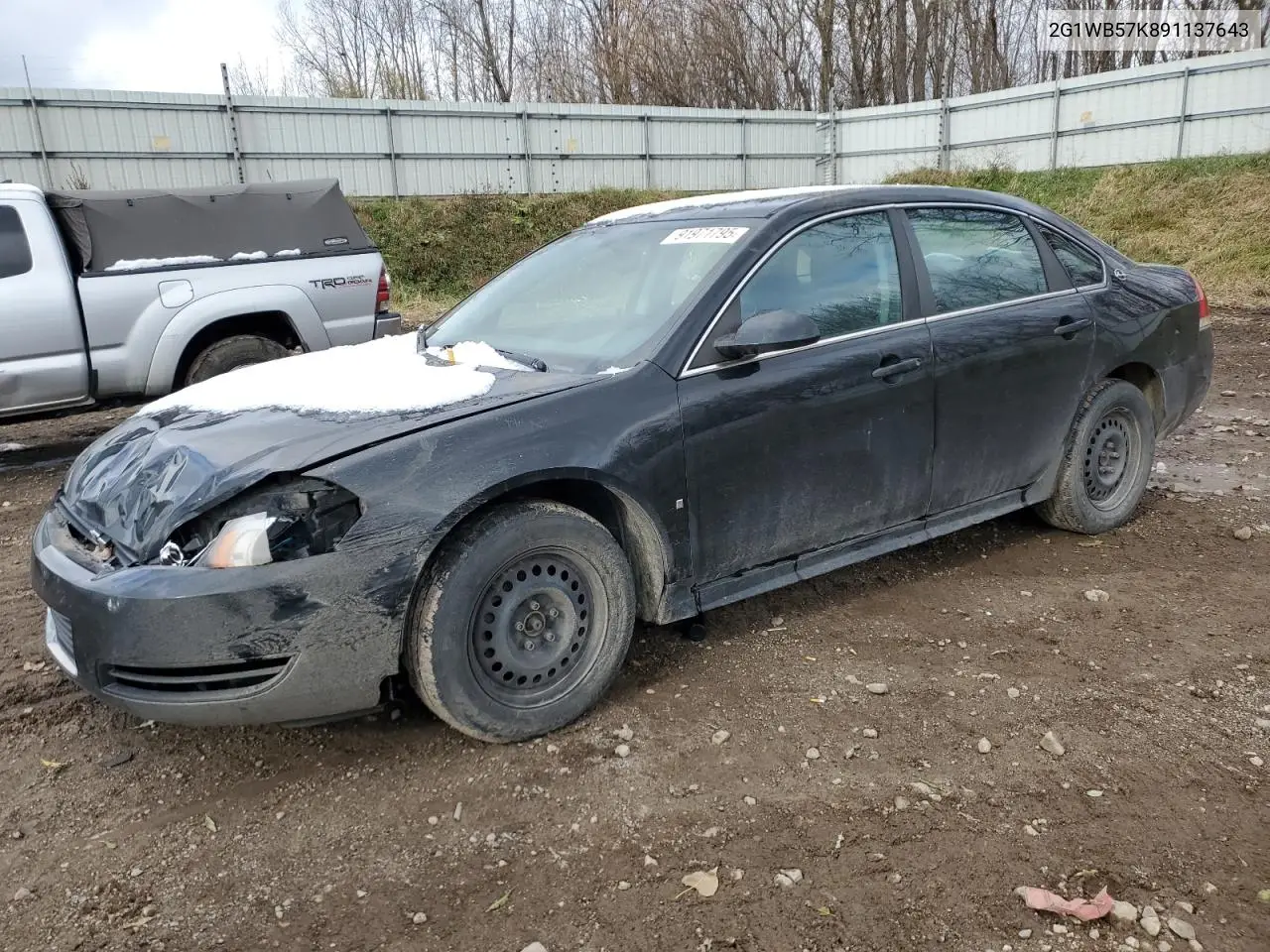 2G1WB57K891137643 2009 Chevrolet Impala Ls
