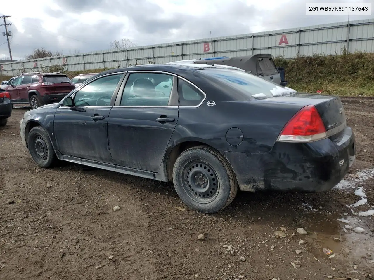 2G1WB57K891137643 2009 Chevrolet Impala Ls