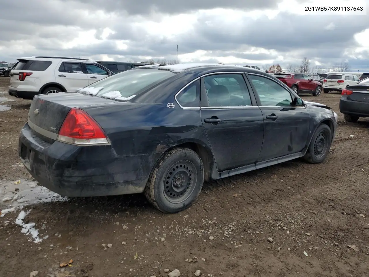 2G1WB57K891137643 2009 Chevrolet Impala Ls