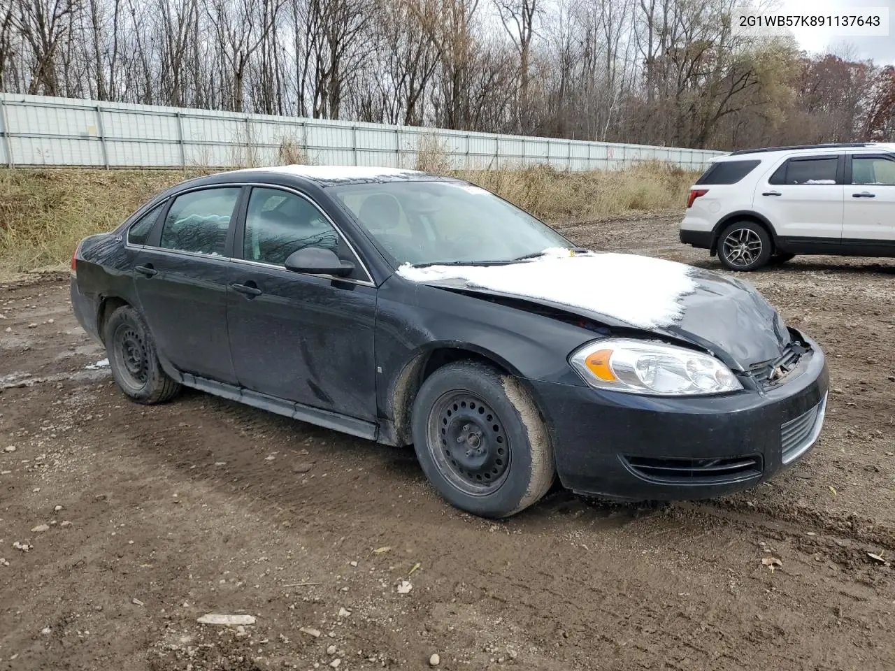 2G1WB57K891137643 2009 Chevrolet Impala Ls