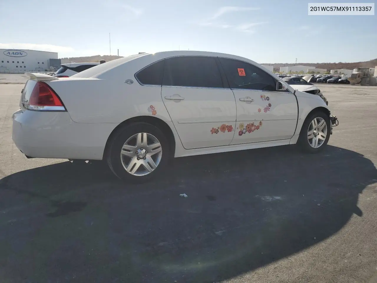 2G1WC57MX91113357 2009 Chevrolet Impala 2Lt
