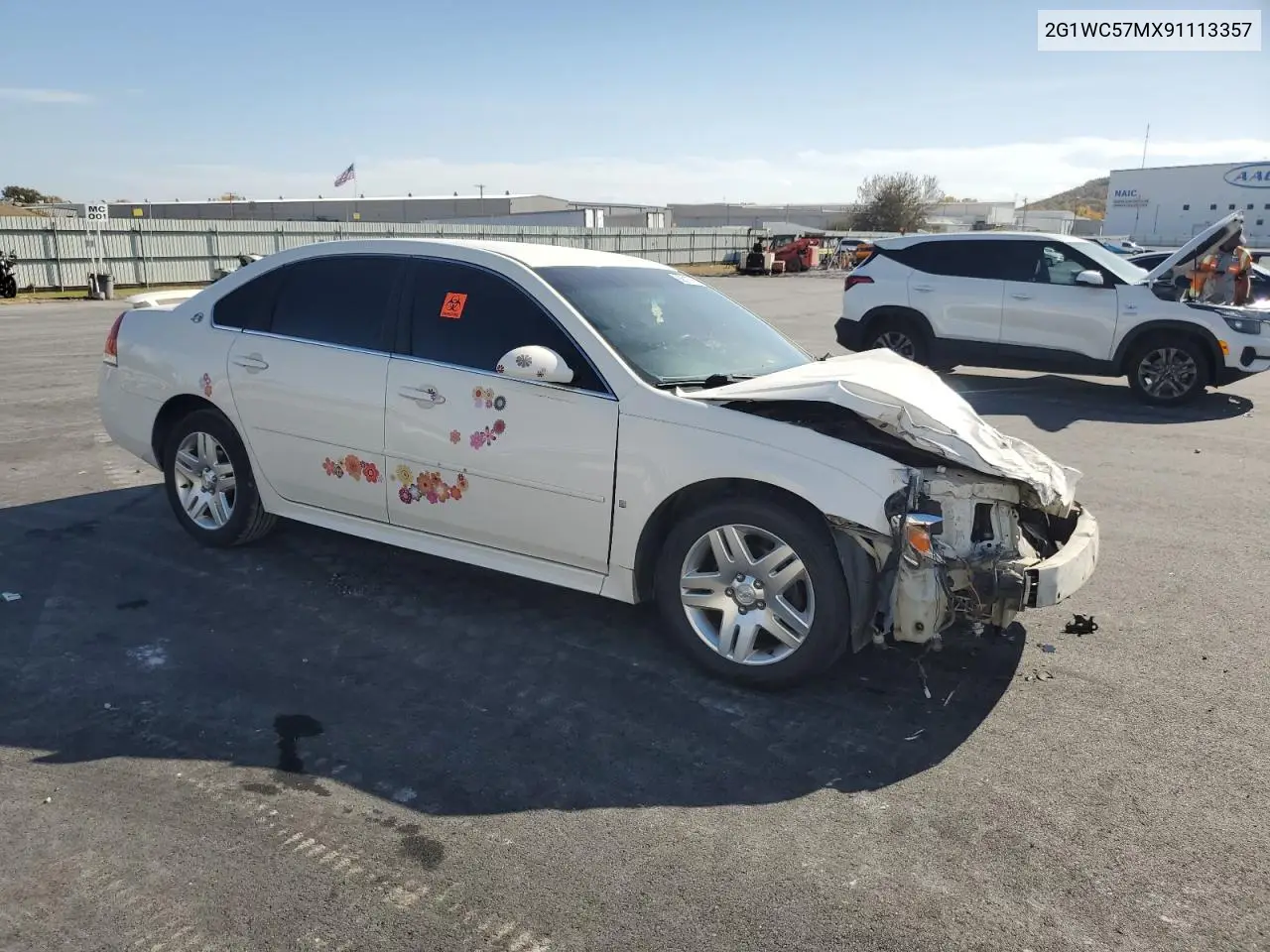2G1WC57MX91113357 2009 Chevrolet Impala 2Lt