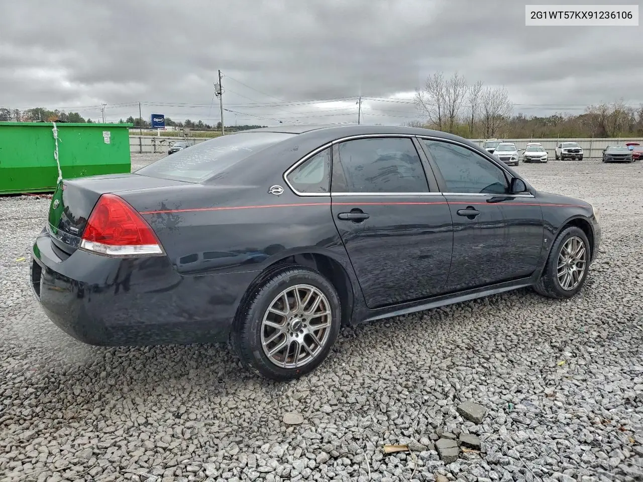 2G1WT57KX91236106 2009 Chevrolet Impala 1Lt