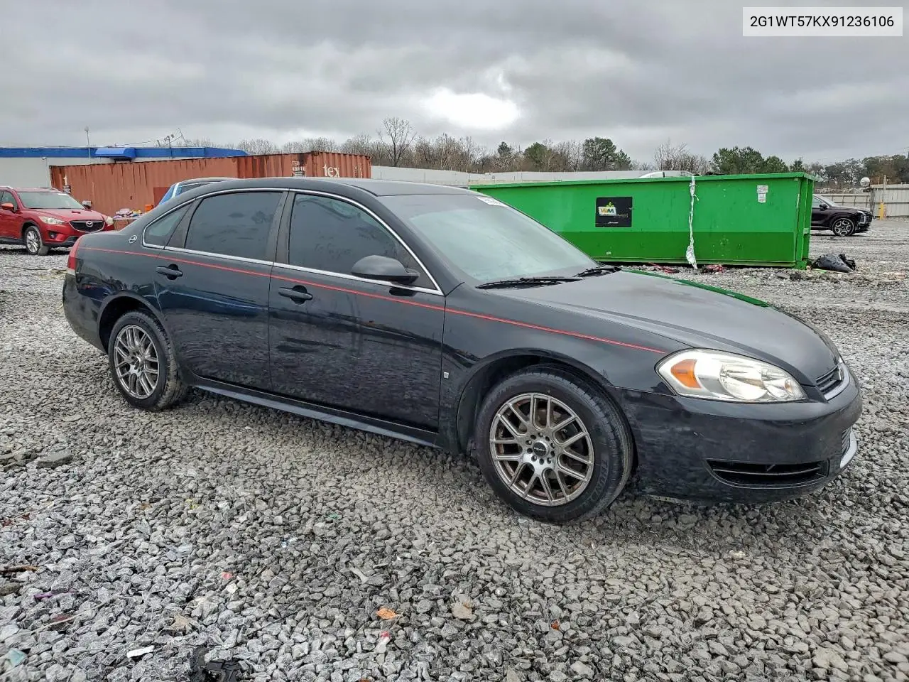 2G1WT57KX91236106 2009 Chevrolet Impala 1Lt