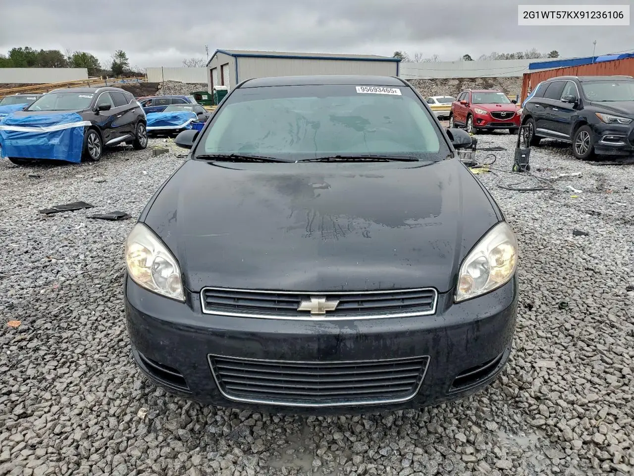 2G1WT57KX91236106 2009 Chevrolet Impala 1Lt