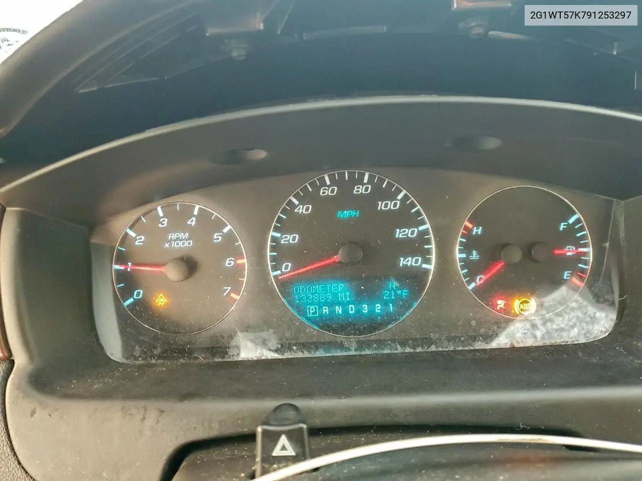2G1WT57K791253297 2009 Chevrolet Impala 1Lt